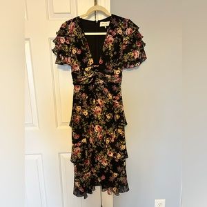 Wayf ruffled dress